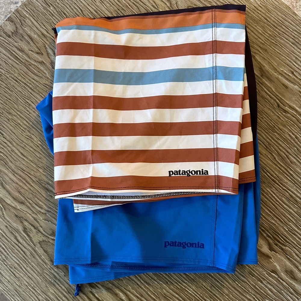 SOLD! (Listing for 2 pairs) NWOT - Patagonia Hydropeak Boardshorts - Size 32